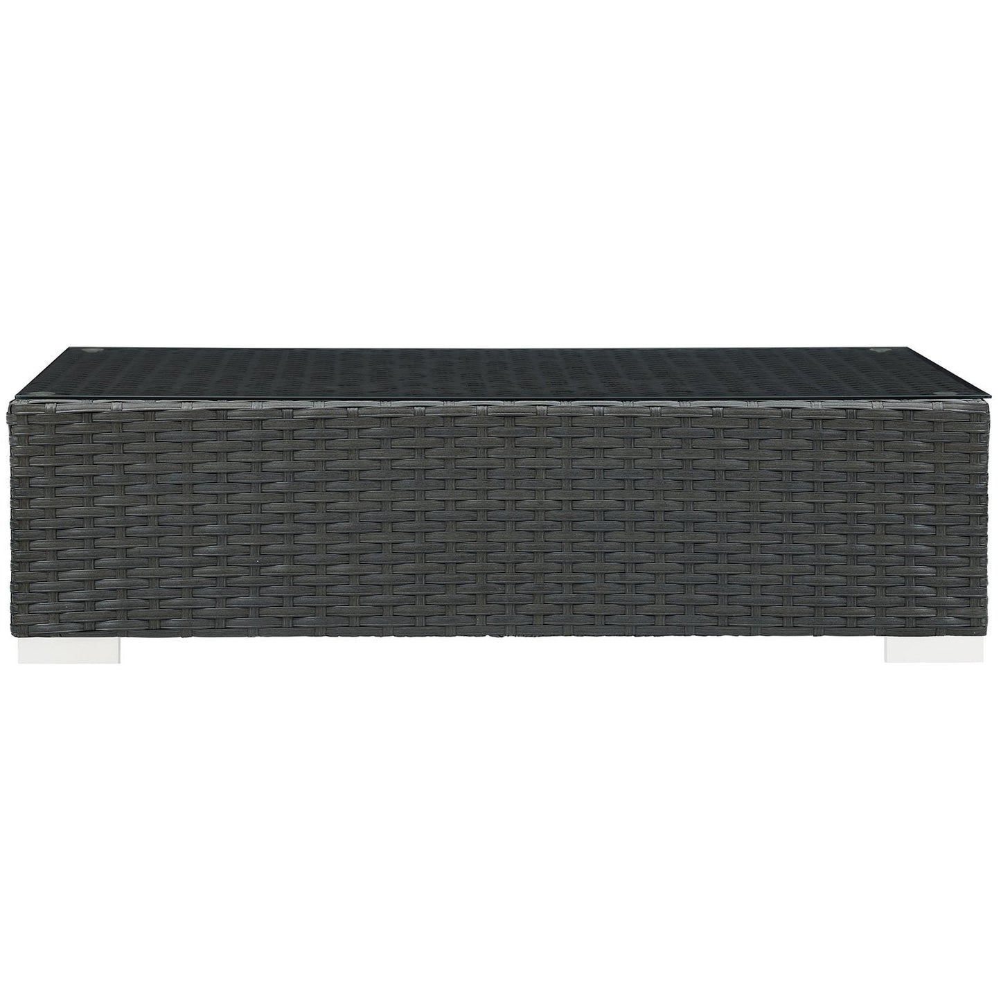 Patio Furniture Sets | Sojourn Outdoor Patio Coffee Table | Sturdy Seating | UV Protection | Synthetic Rattan Weave | Powder-Coated Aluminum Frame | Perfect for Patio, Backyard, Poolside | casafoyer.myshopify.com