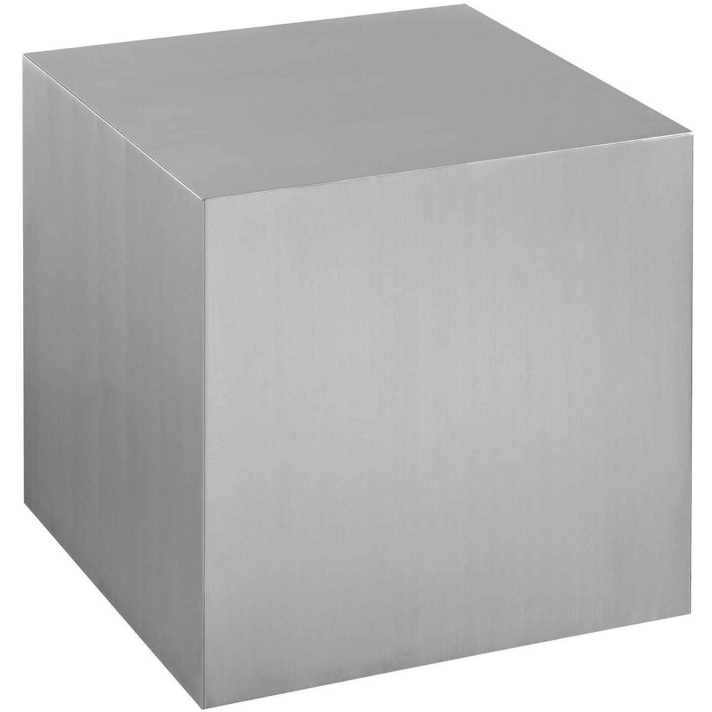 end tables | Ergode Cast Stainless Steel Side Table | Modern Design | Seamless Welding | Contemporary Aesthetic | Perfect for Living Room or Lounge Space | casafoyer.myshopify.com