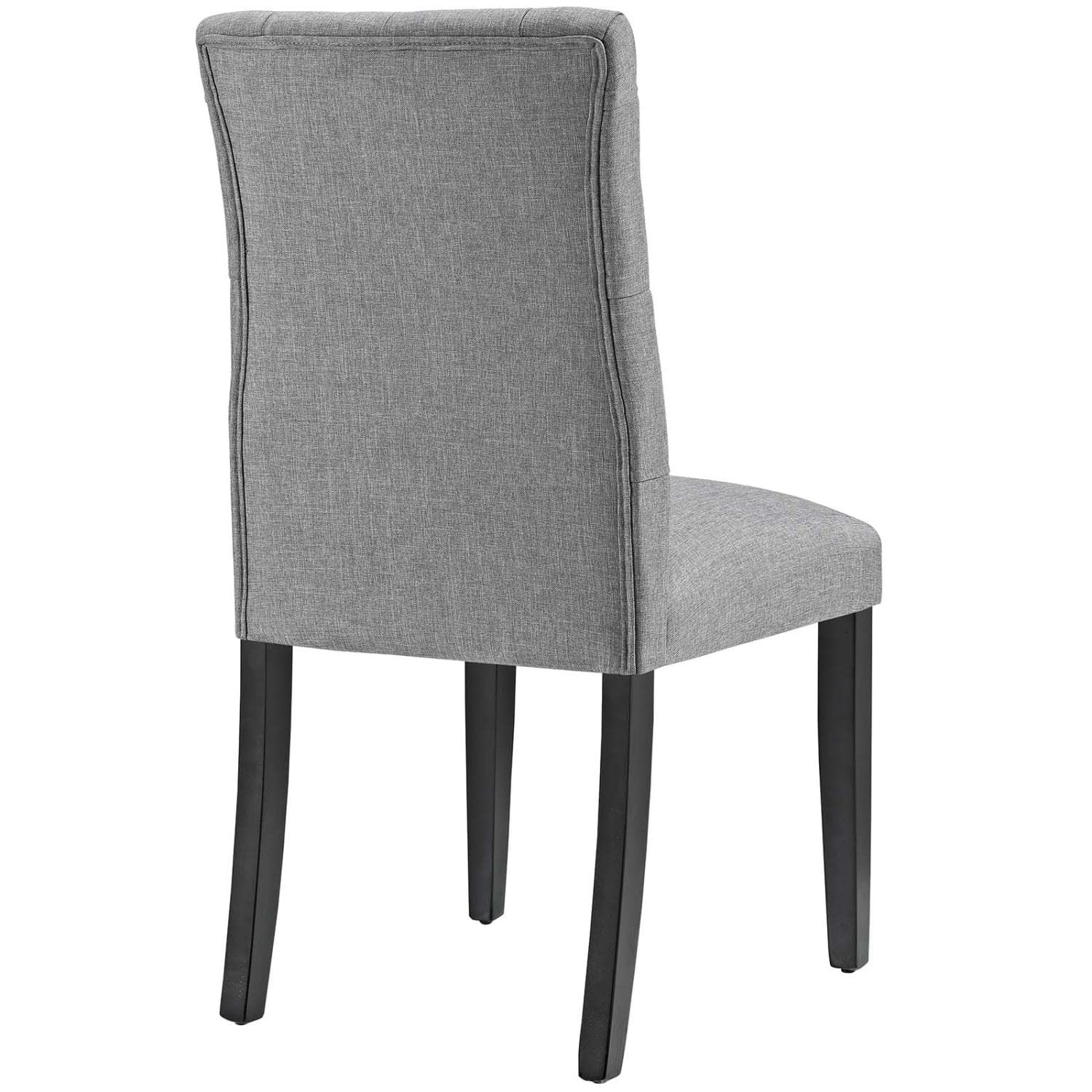 home office desk chairs | CasaFoyer Duchess Dining Chair Set | Sophisticated & Elegant | Tufted Button Back | Plush Foam Padding | Fine Fabric Upholstery | Sturdy Wood Legs | Set of 2 | casafoyer.myshopify.com