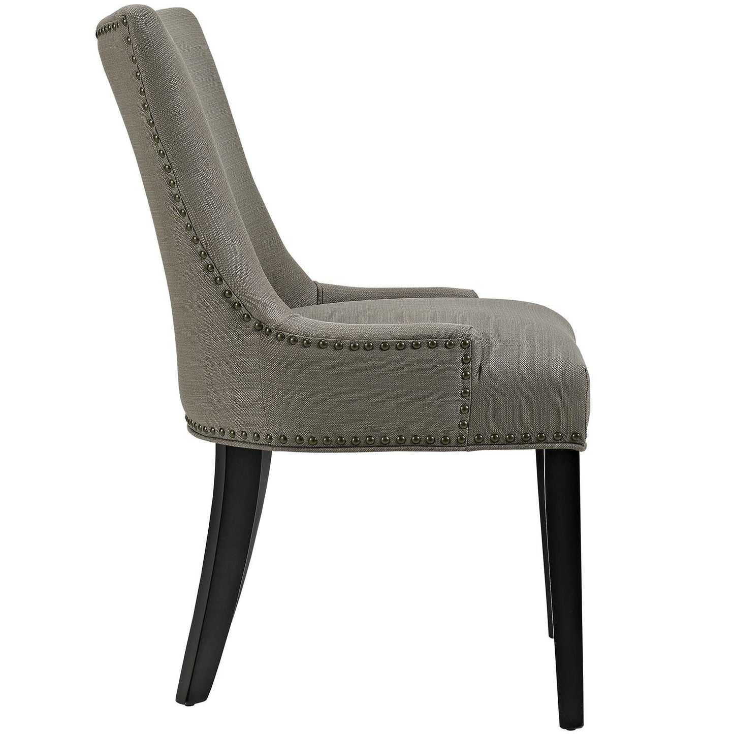 home office desk chairs | CasaFoyer Marquis Dining Side Chair Set of 2 | Stylish Hourglass Back | Nailhead Trim | Non-Marking Foot Caps | Tapered Wood Legs | Padded Seat | Premium Polyester Fabric | Versatile for Modern & Traditional Dining Rooms | casafoyer.myshopify.com