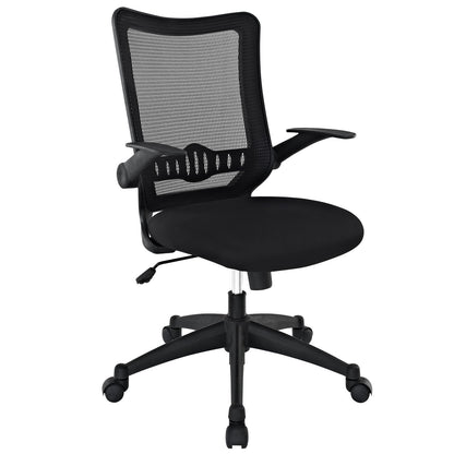 home office desk chairs | CasaFoyer Explorer Office Chair | Comfortable & Contemporary Design | Breathable Mesh Back | Adjustable Height | Flip-Up Arms | Enhance Your Office Experience | casafoyer.myshopify.com