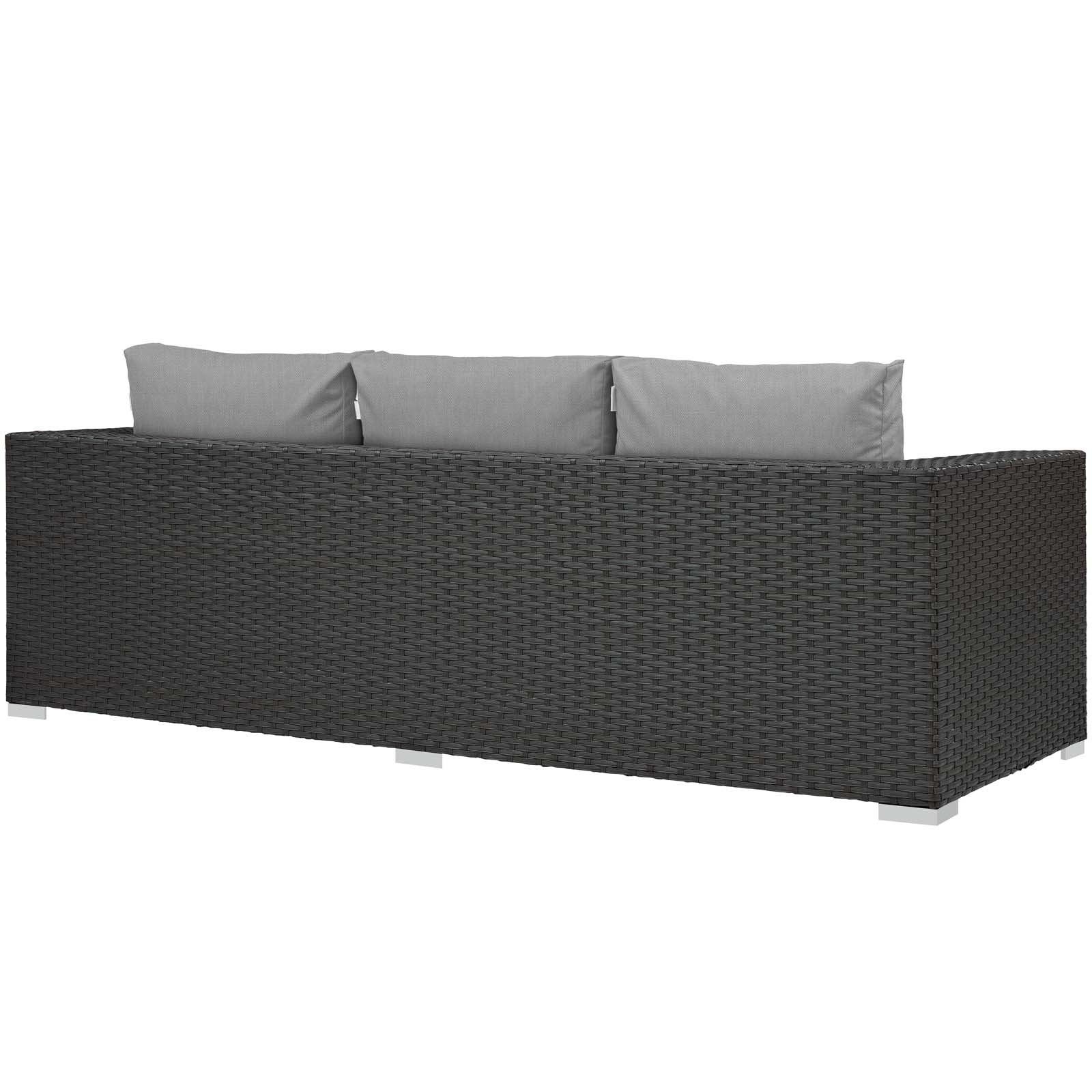 Patio Furniture Sets | Sojourn Outdoor Patio Sofa | Sturdy & Versatile Seating | Sunbrella Cushions | UV Protection | Aluminum Frame | Ideal for Patio, Backyard, Poolside | casafoyer.myshopify.com