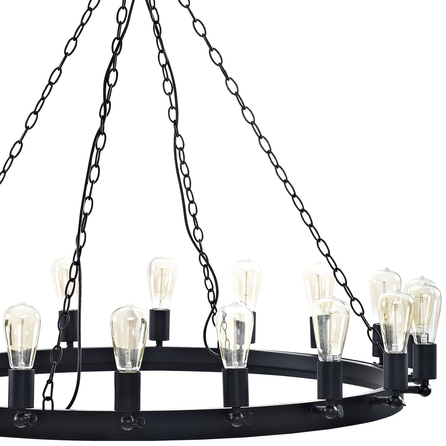 Dining Table | Teleport Chandelier Series | Mesmerizing Immersive Lighting | Adjustable Bulb Holders | Ideal for Dining Area | Includes 1 Chandelier | casafoyer.myshopify.com