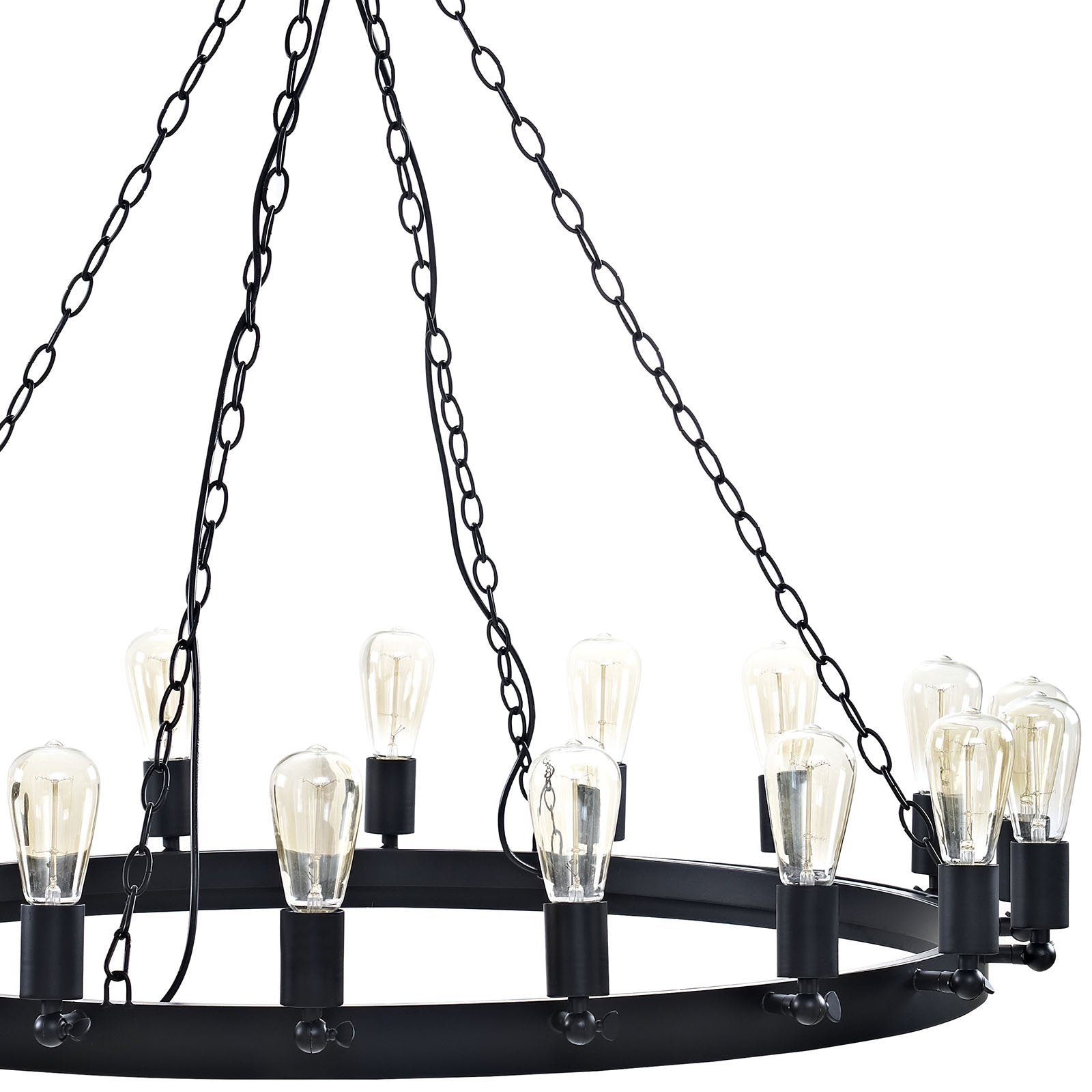 Dining Table | Teleport Chandelier Series | Mesmerizing Immersive Lighting | Adjustable Bulb Holders | Ideal for Dining Area | Includes 1 Chandelier | casafoyer.myshopify.com