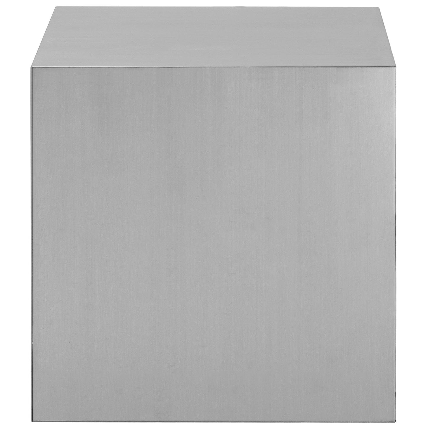 end tables | Ergode Cast Stainless Steel Side Table | Modern Design | Seamless Welding | Contemporary Aesthetic | Perfect for Living Room or Lounge Space | casafoyer.myshopify.com