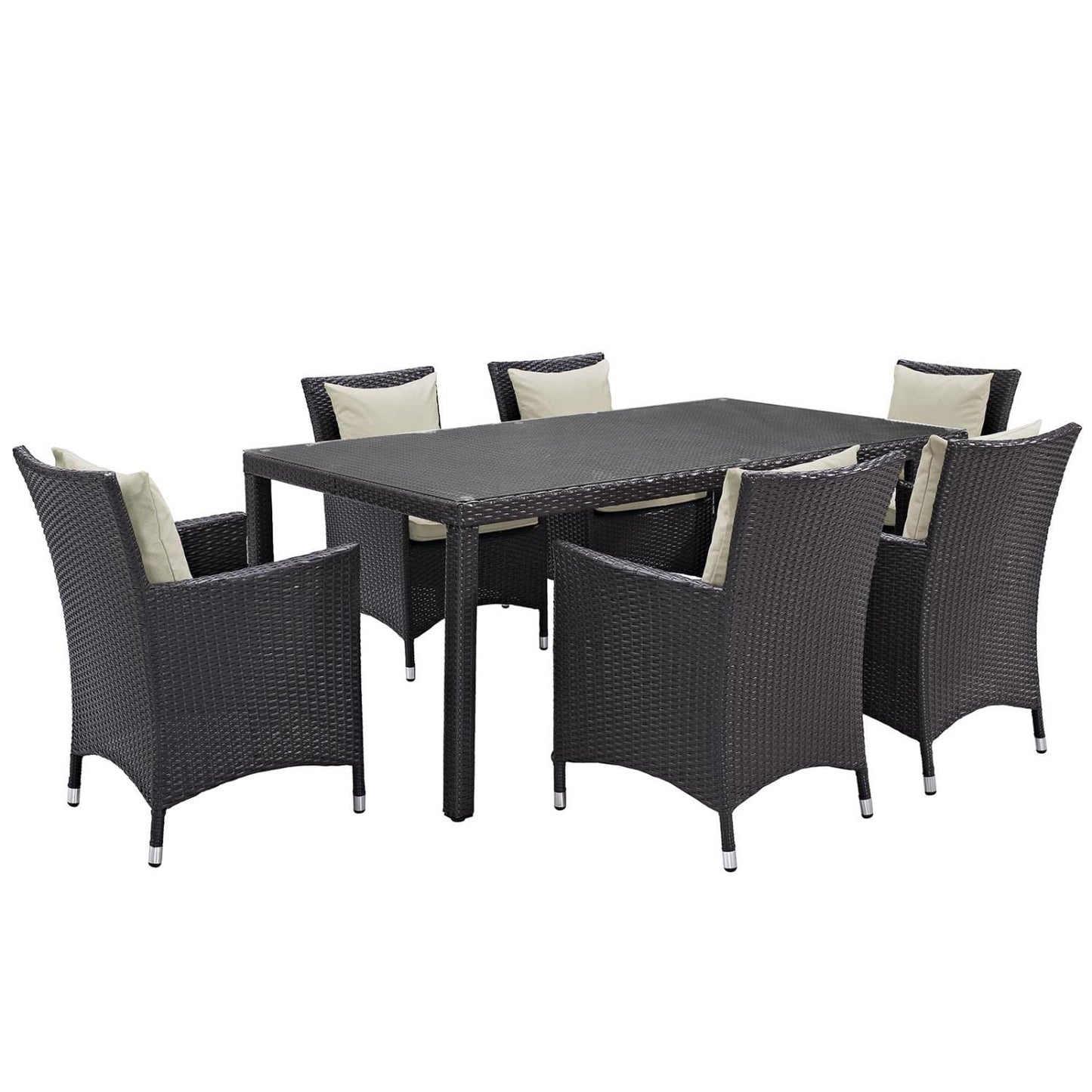 kitchen and dining room sets | CasaFoyer Convene Outdoor Sectional Series | Adjustable & Versatile Patio Set | Dining Table & Armchairs | Weather-Resistant Cushions | Enhance Your Outdoor Experience | casafoyer.myshopify.com