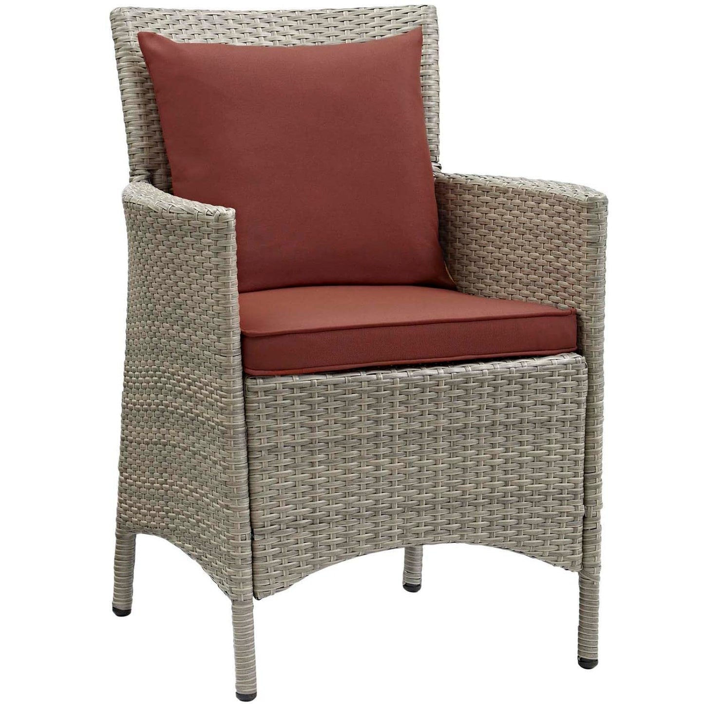 kitchen and dining room sets | CasaFoyer Conduit 7 Piece Outdoor Patio Dining Set | Transitional Style | Modern Flair | Aluminum Frame | UV-Resistant Wicker Rattan | Foam Padded Cushions | Waterproof Covers | Tempered Glass Tabletop | All-Weather | Includes Table, Chairs, and Cushions | casafoyer.myshopify.com