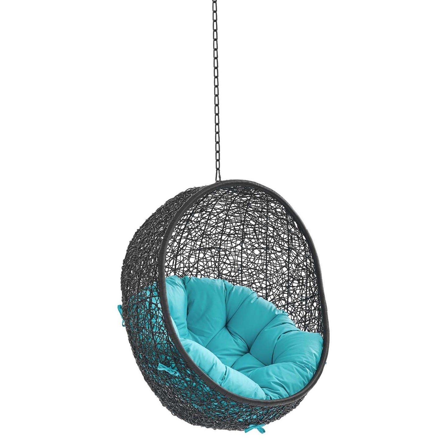 porch swings | Ergode Encase Outdoor Patio Swing Chair | Exotic Island Tranquility | Synthetic Rattan | All-Weather Cushion | Steel Frame | Adjustable Chain | Weather & UV Resistant | casafoyer.myshopify.com