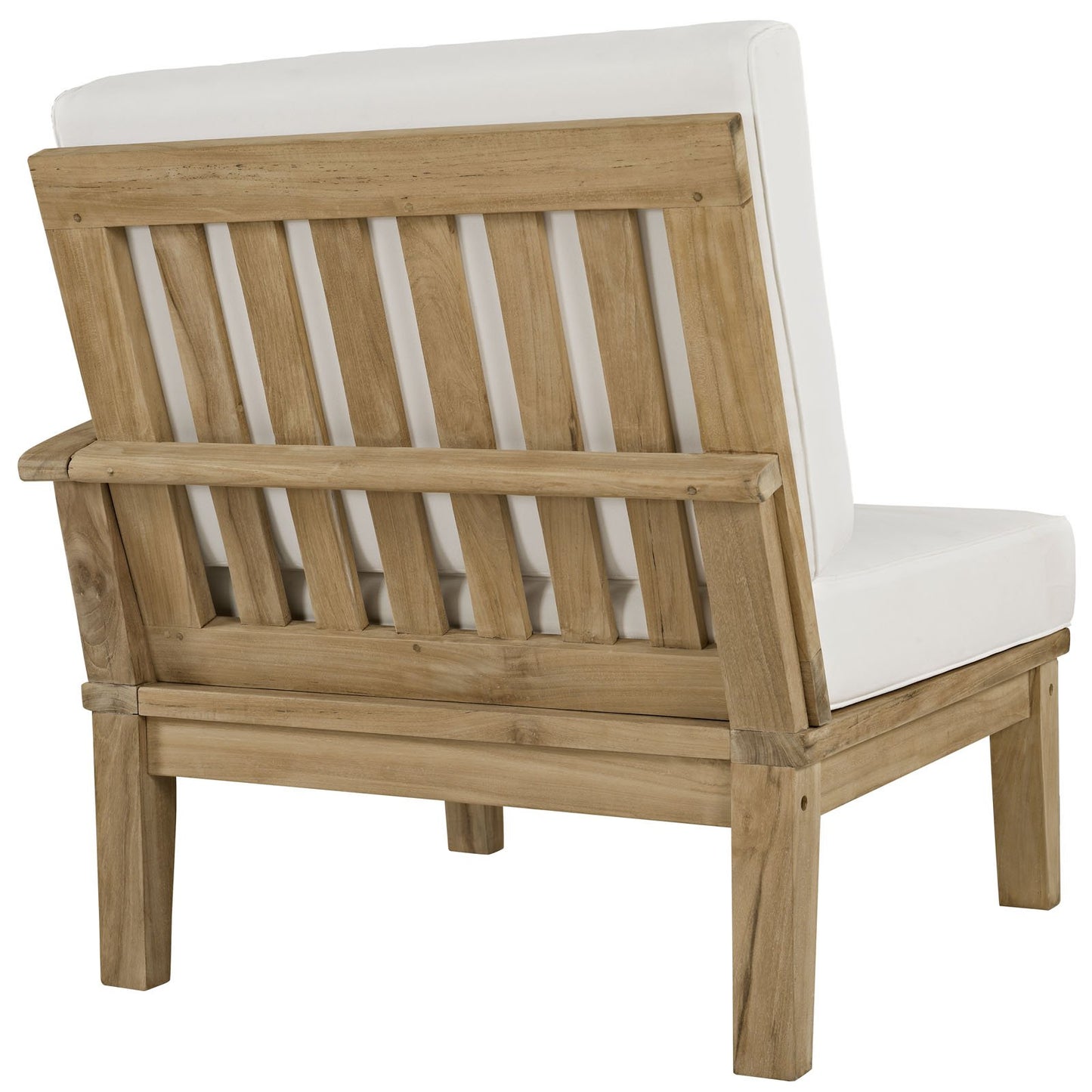 kitchen and dining room sets | CasaFoyer Marina Teak Wood Outdoor Patio Furniture Sofa Sectional Set | Luxury, Durable, All-Weather Cushions | 7-Piece | casafoyer.myshopify.com