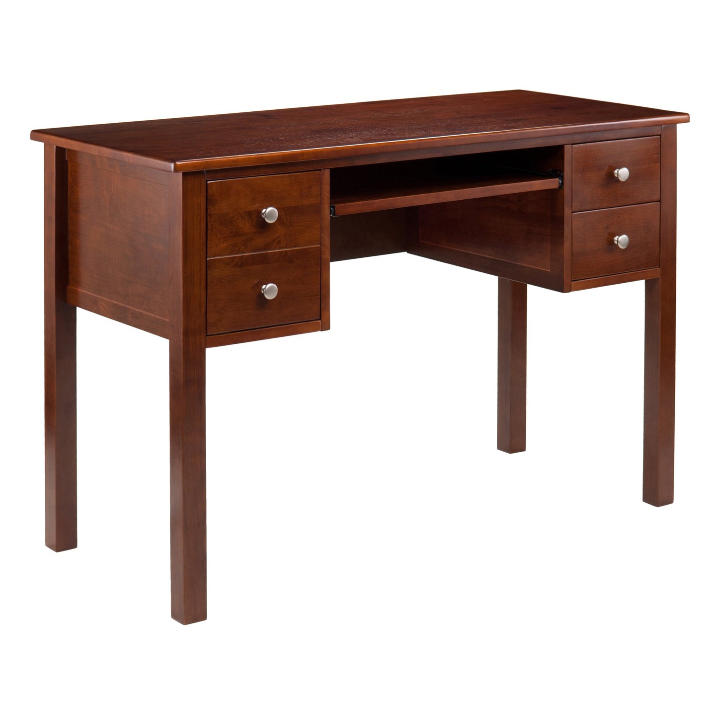 home office desks | Ergode Emmett Writing Desk | Distinctive Design | Versatile Functionality | Ample Storage | Keyboard Tray | File Drawer | 2 Additional Drawers | casafoyer.myshopify.com