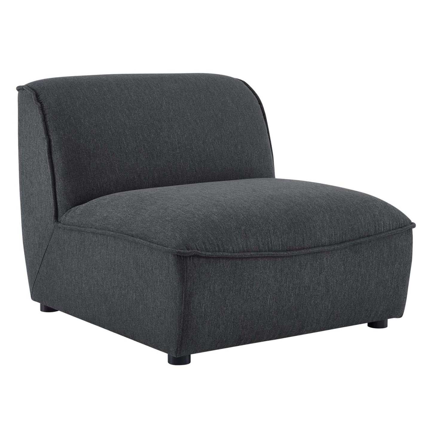 kitchen and dining room sets | CasaFoyer Comprise Upholstered Armless Chair | Ultimate Comfort & Relaxation | French Piping | Dense Foam Padding | Polyester Upholstery | Sturdy Rubberwood Legs | 400 lbs Weight Capacity | casafoyer.myshopify.com