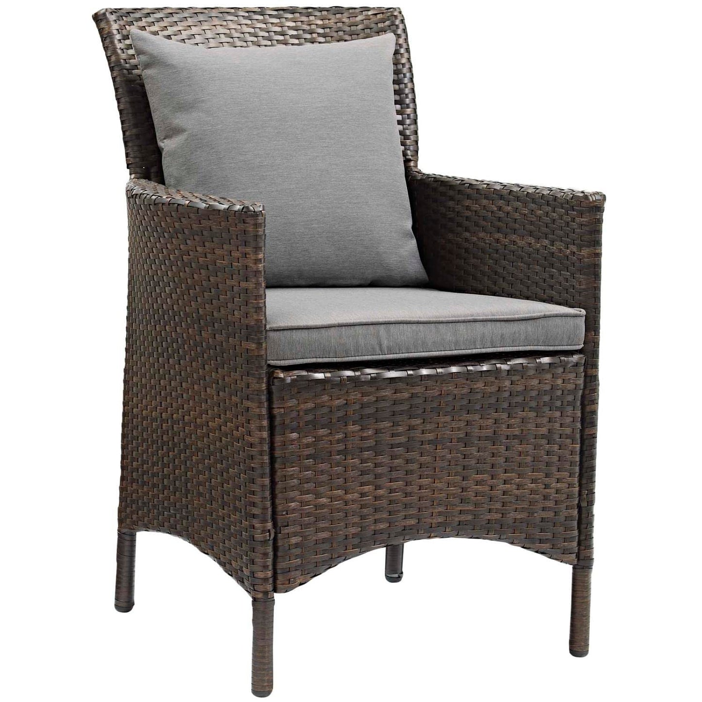 kitchen and dining room sets | CasaFoyer Conduit 7 Piece Outdoor Patio Dining Set | Transitional Style | Modern Flair | Durable Aluminum Frame | UV-Resistant Wicker Rattan | Comfortable Cushions | Tempered Glass Tabletop | casafoyer.myshopify.com