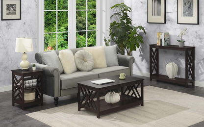 TABLE | Ergode Titan Console Table with Shelf | Transitional Style | Sleek Design | Ample Storage & Display Space | Durable MDF Construction | casafoyer.myshopify.com