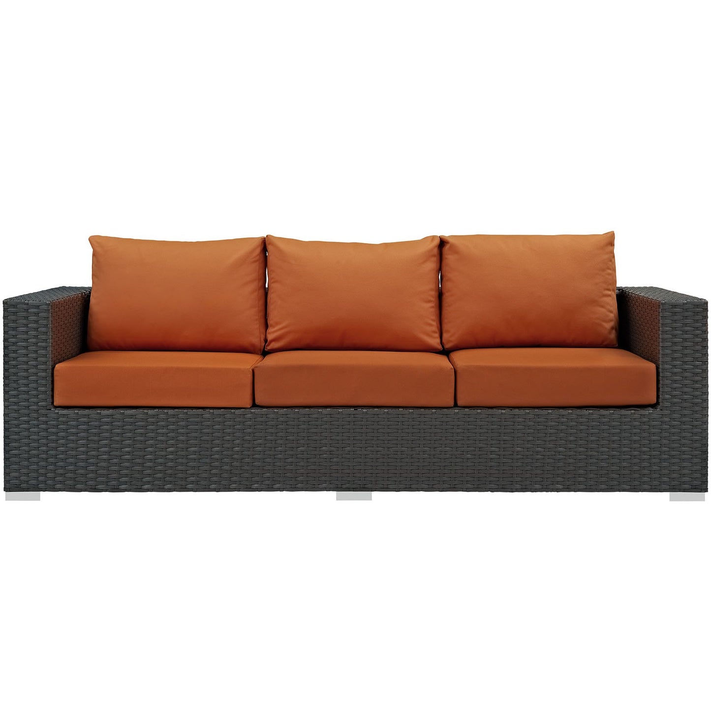 Patio Furniture Sets | Sojourn Outdoor Patio Sofa | Sturdy & Versatile Seating | Sunbrella Cushions | UV Protection | Aluminum Frame | Ideal for Patio, Backyard, Poolside | casafoyer.myshopify.com