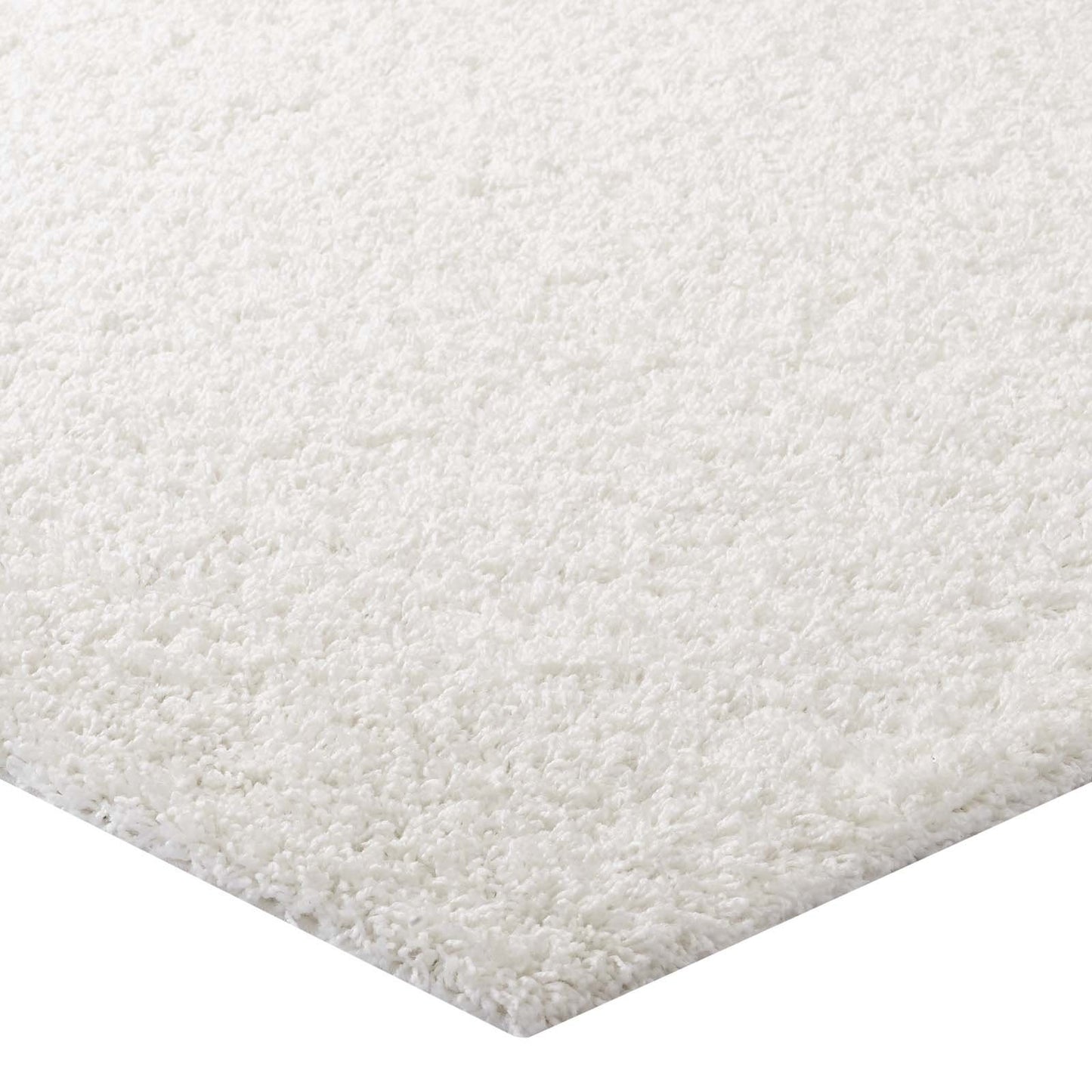 Carpet & Rugs | CasaFoyer Enyssa Solid Shag Area Rug | Durable Polypropylene | Traditional & Modern Styles | Cozy 2 High Pile | Non-Shedding | Stain Resistant | Easy to Maintain | 5x8 Size | Ivory White | casafoyer.myshopify.com