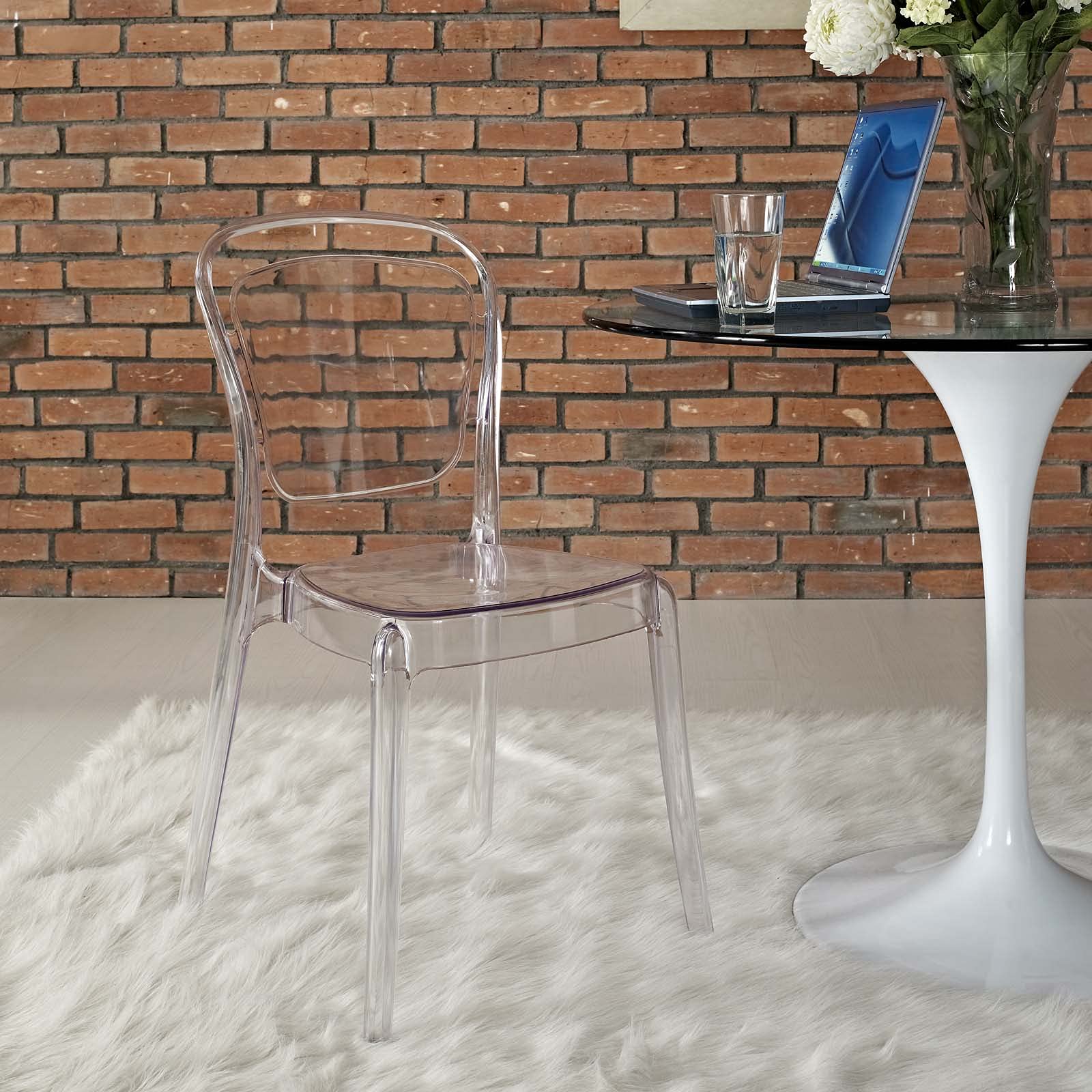 home office desk chairs | CasaFoyer Entreat Dining Chair | Stylish & Durable Minimalist Design | Polycarbonate Plastic | Perfect for Any Setting | Silhouette Back Design | Enhances Dining Experience | casafoyer.myshopify.com