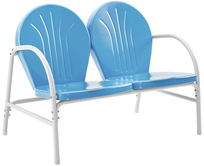 Patio Furniture Sets | Griffith Metal Outdoor Furniture Collection | Durable & Stylish Seating | Ultimate Relaxation | Sky Blue Finish | casafoyer.myshopify.com