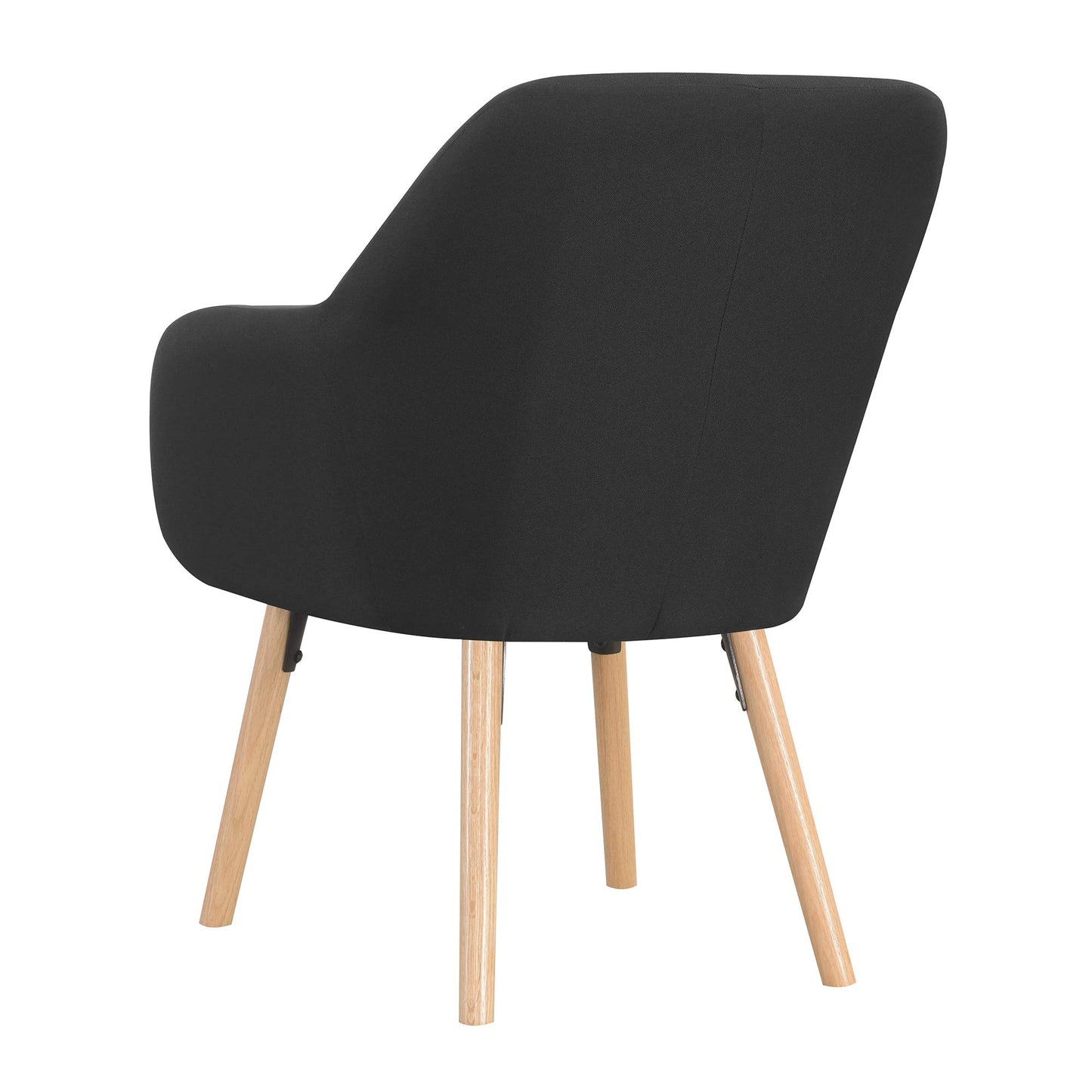 TABLE | CasaFoyer Take a Seat Charlotte Accent Chair | Stylish & Versatile | Linen Fabric | Solid Red Oak Legs | Detachable Foam Cushion | casafoyer.myshopify.com