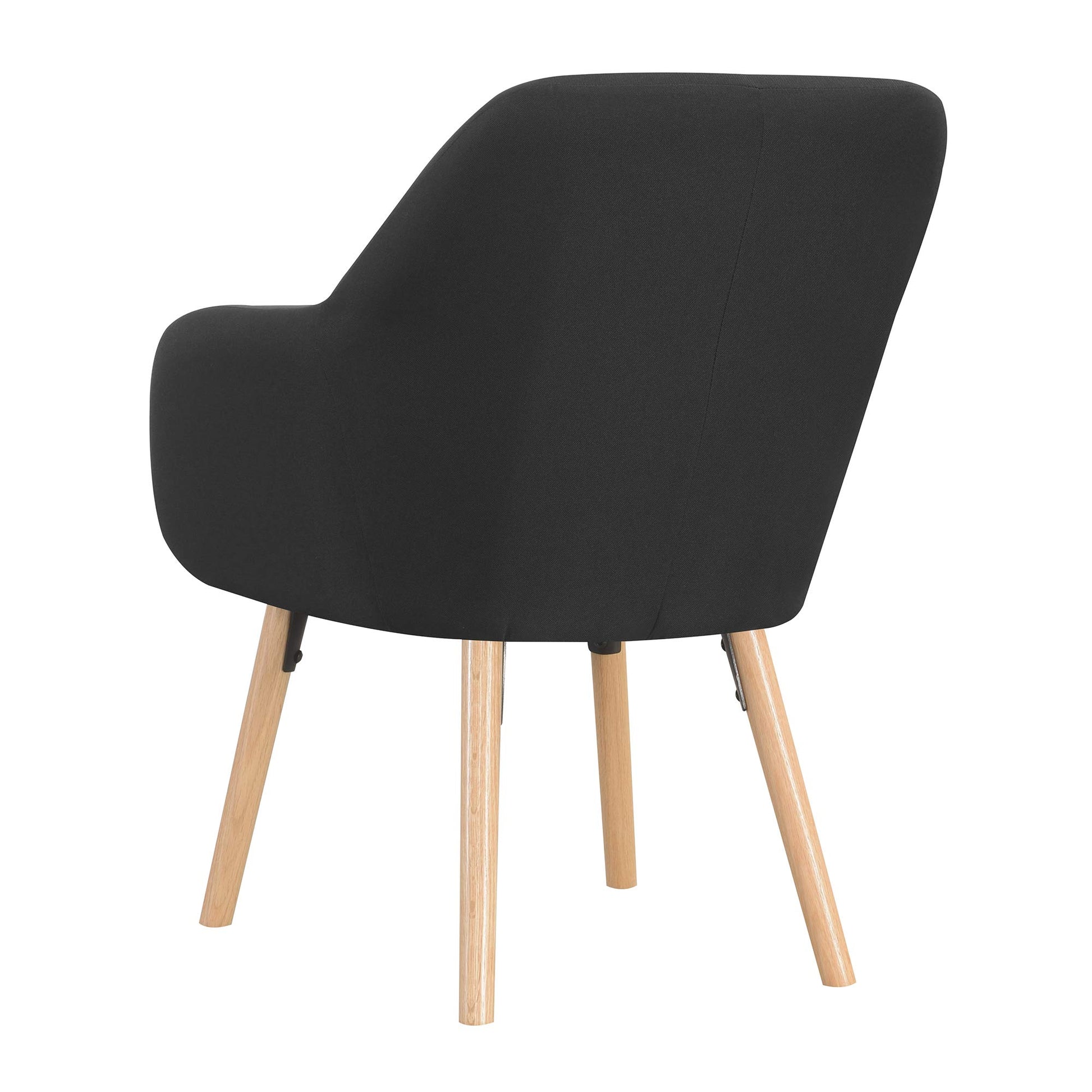 TABLE | CasaFoyer Take a Seat Charlotte Accent Chair | Stylish & Versatile | Linen Fabric | Solid Red Oak Legs | Detachable Foam Cushion | casafoyer.myshopify.com