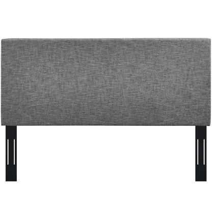 Bed | CasaFoyer Taylor Full/Queen Headboard | Elegant Linen Fabric Upholstery | Sturdy Frame | Adjustable Height | Perfect for Full and Queen Beds | Cozy and Luxurious Addition to Any Space | casafoyer.myshopify.com