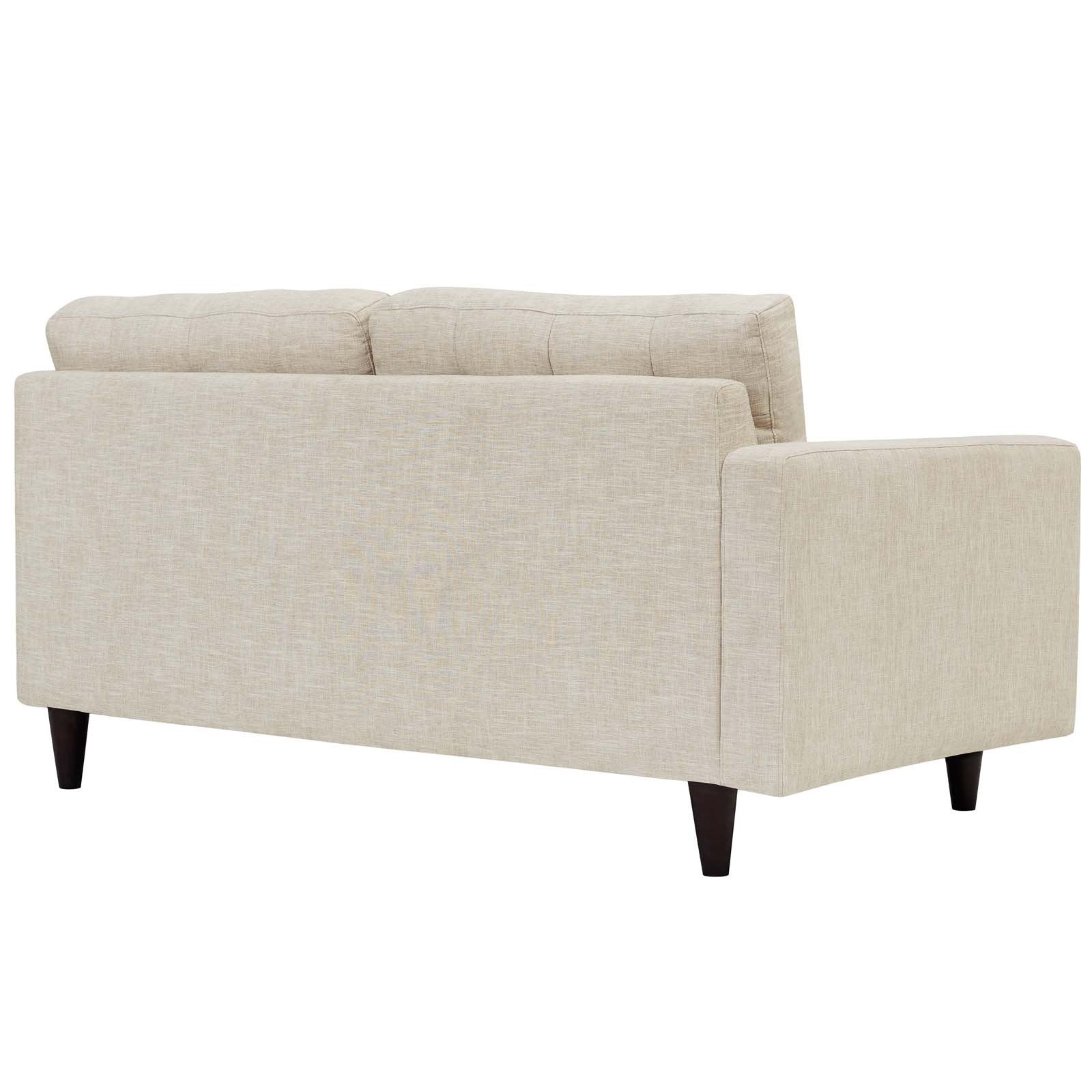 sofas | CasaFoyer Empress Left-Facing Loveseat | Exquisite Design | Tufted Buttons | Luxurious Cushions | Elegant Armrests | Solid Wood Legs | Floor Protection | Beige | casafoyer.myshopify.com