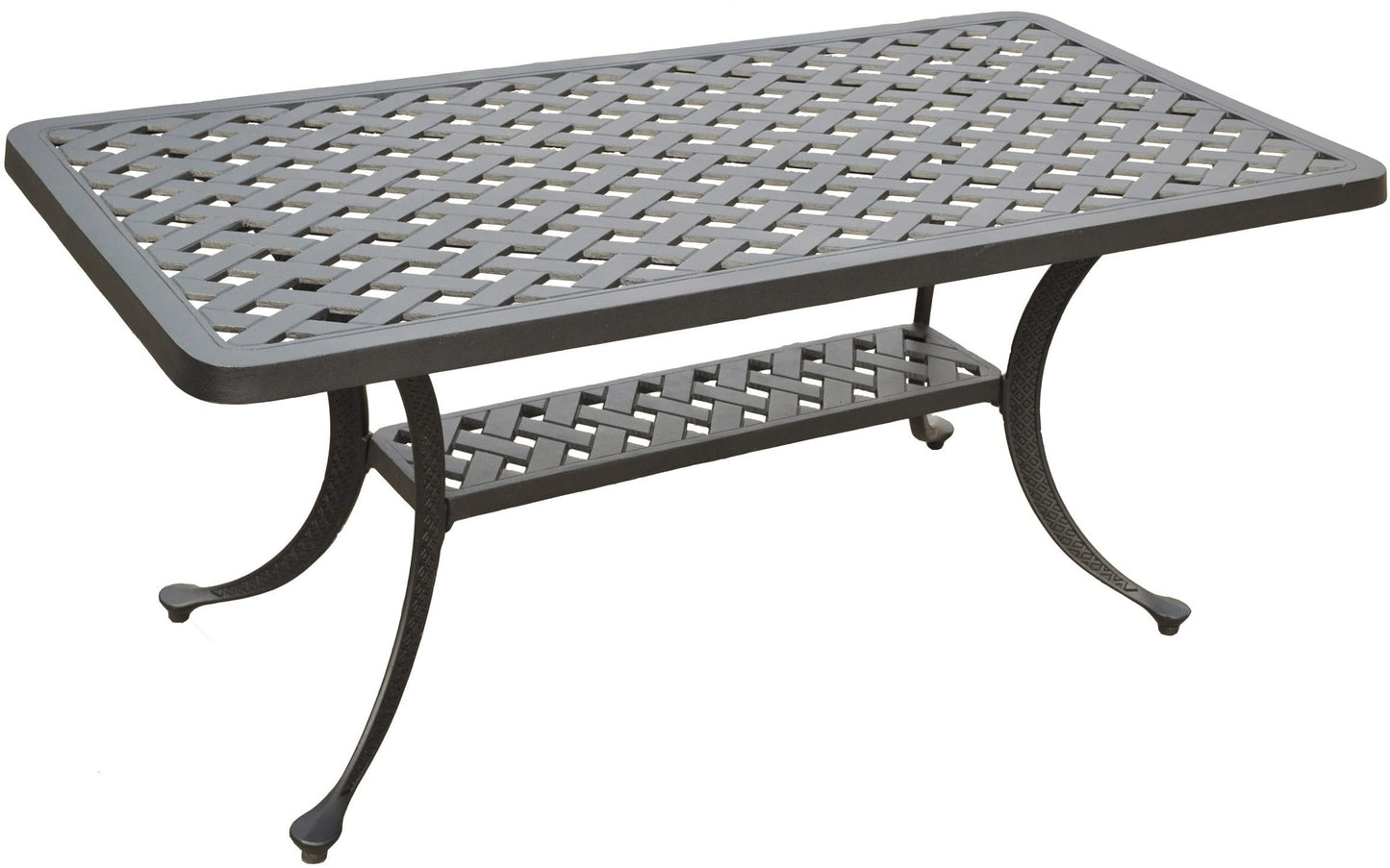 Patio Furniture Sets | Heavy-Duty Aluminum Outdoor Seating Set | Loveseat, Club Chair & Cocktail Table | Cool & Comfortable Design | Charcoal Black Finish | Create Your Outdoor Oasis | casafoyer.myshopify.com