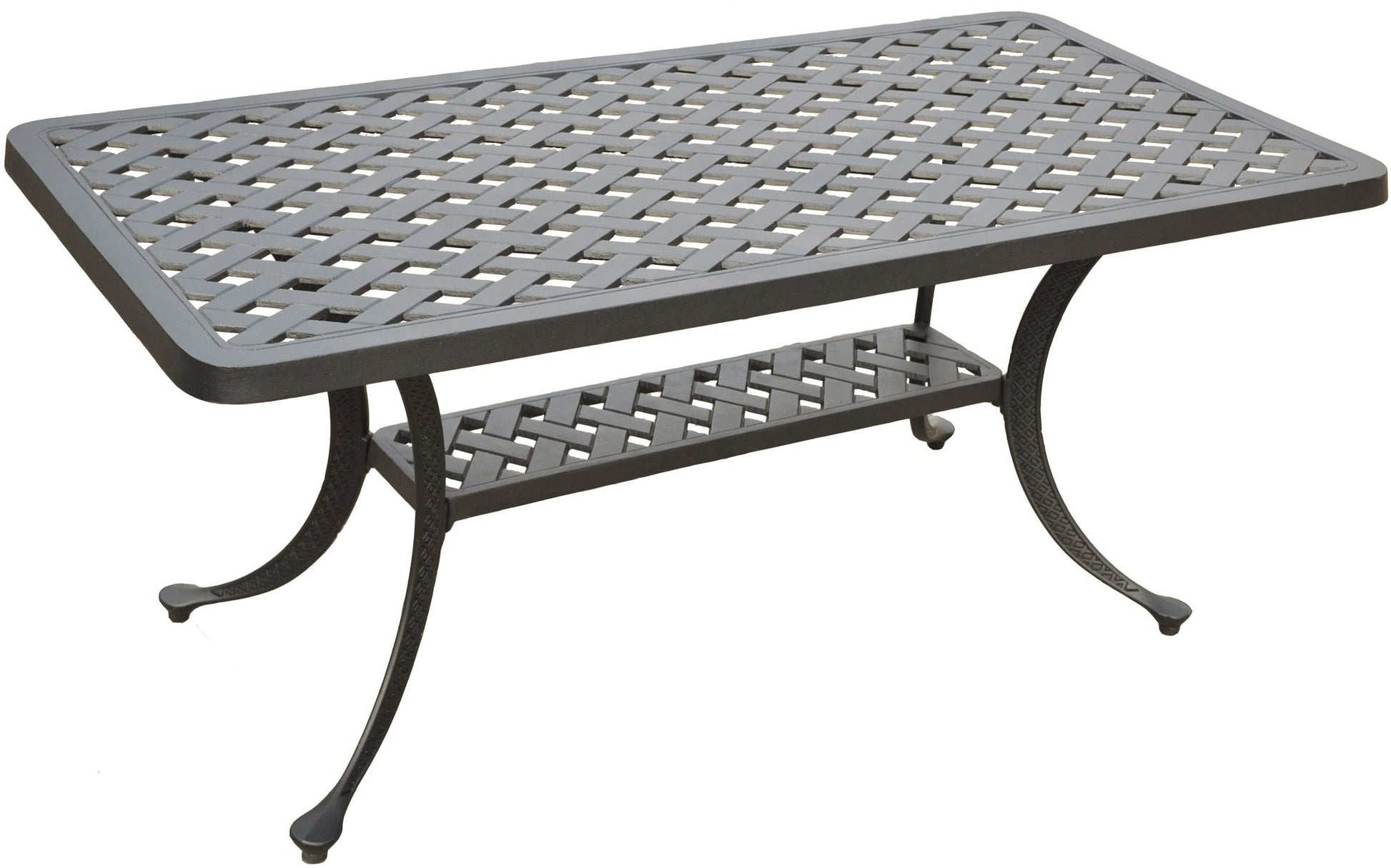 Patio Furniture Sets | Heavy-Duty Aluminum Outdoor Seating Set | Loveseat, Club Chair & Cocktail Table | Cool & Comfortable Design | Charcoal Black Finish | Create Your Outdoor Oasis | casafoyer.myshopify.com