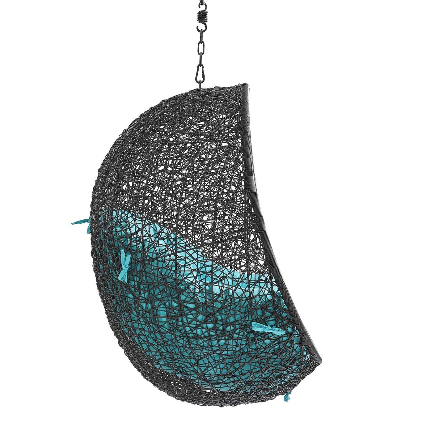 porch swings | Ergode Encase Outdoor Patio Swing Chair | Exotic Island Tranquility | Synthetic Rattan | All-Weather Cushion | Steel Frame | Adjustable Chain | Weather & UV Resistant | casafoyer.myshopify.com