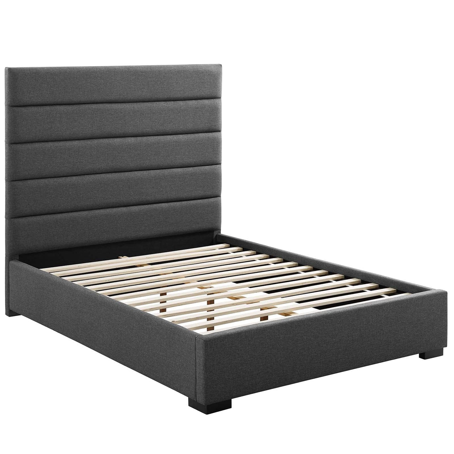 adjustable bed bases | CasaFoyer Genevieve Queen Platform Bed | Sophisticated & Serene Bedroom Decor | Tufted Headboard | Luxurious Upholstery | Wood Slat Support | 800 lbs Capacity | casafoyer.myshopify.com