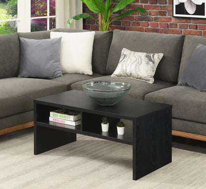 TABLE | Ergode Northfield Admiral Deluxe Coffee Table with Shelves | Sleek Design | Spacious Surface Top | Abundant Display & Storage Space | Durable Materials | Complements Contemporary Decor | casafoyer.myshopify.com