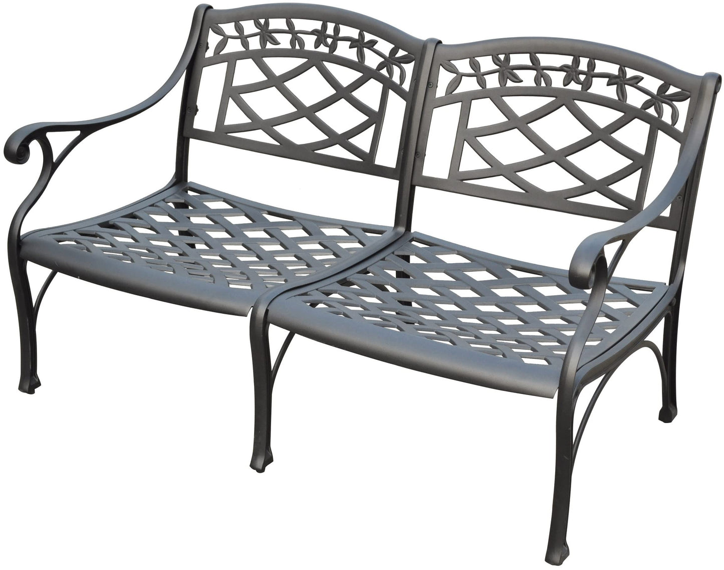 Patio Furniture Sets | Scorching Heat-Resistant Outdoor Conversation Seating Set | Loveseat | 2 Club Chairs | Cocktail Table | Black Finish | casafoyer.myshopify.com