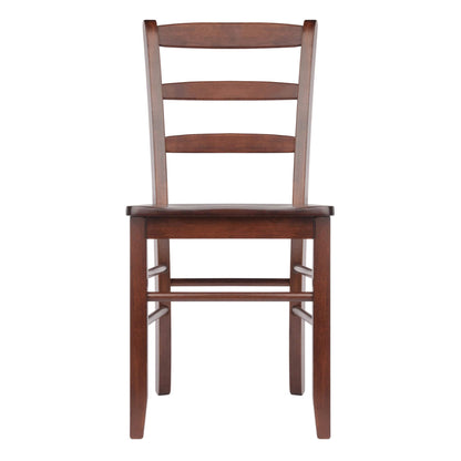 childrens table and chair sets | CasaFoyer Charming Shaker-Style Dining Set | Square Table & 2 Ladder Back Chairs | Antique Walnut Finish | Elegant Design | Ideal for Small Dining Rooms | 29.53 W x 29.53 D x 29.13 H | 29.45 lbs | casafoyer.myshopify.com