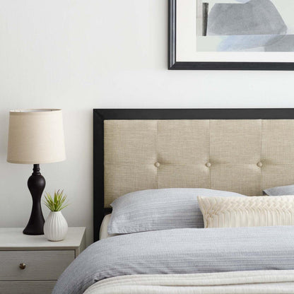 Bed | CasaFoyer Teagan Tufted Fabric Full Headboard | Contemporary Elegance with Vintage Allure | Plush Texture, Timeless Tufted Buttons | Soft Fabric, Dense Foam Cushioning | Durable Metal Frame | Compatible with Full Size Bed Frames | Includes 1 Headboard | casafoyer.myshopify.com