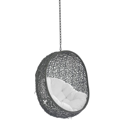 porch swings | Ergode Hide Outdoor Patio Swing Chair | Exotic Island Tranquility | Synthetic Rattan Weave | Sunbrella Cushion | Powder-Coated Steel Frame | Adjustable Chain | Weather Resistant | Indoor/Outdoor Lounge | casafoyer.myshopify.com