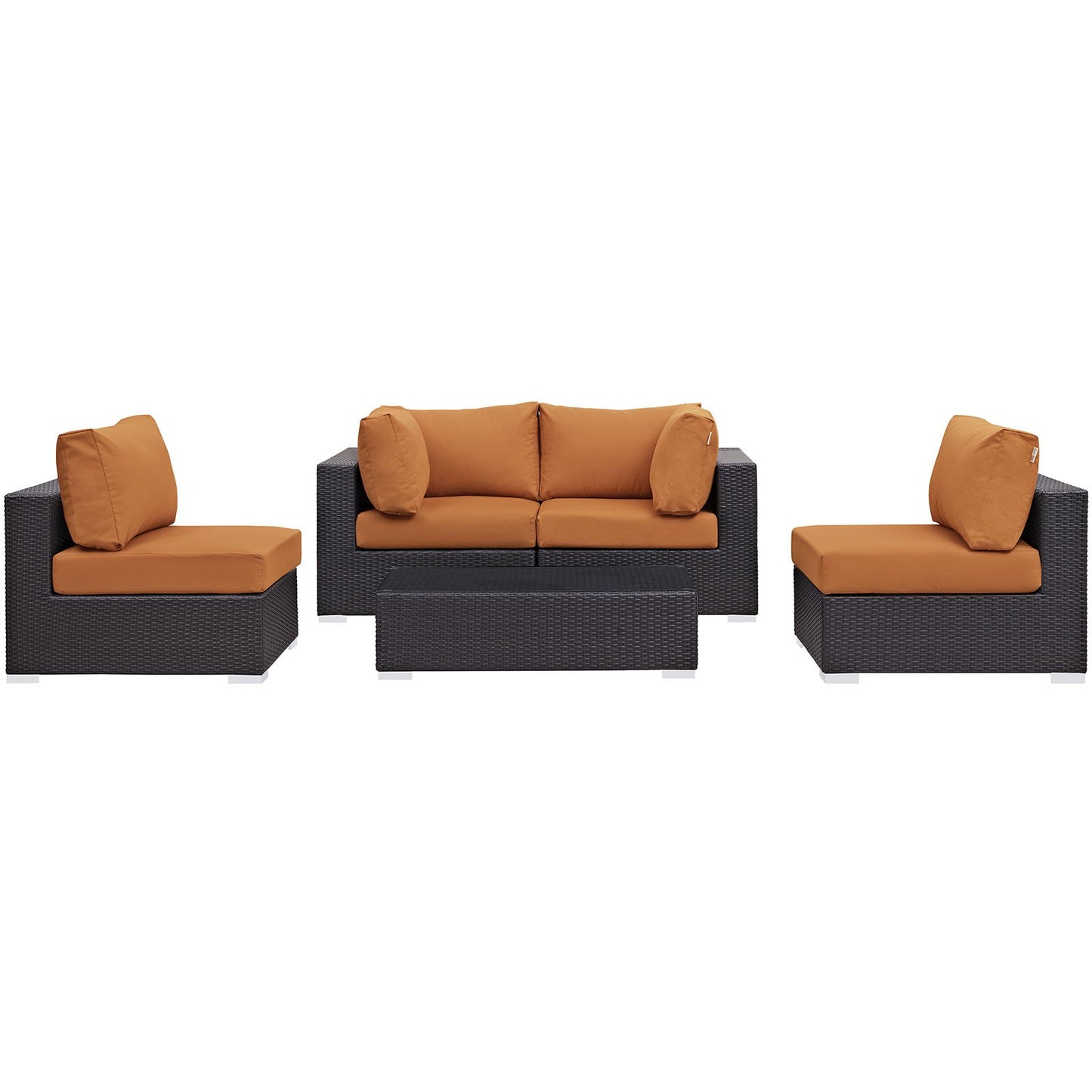 kitchen and dining room sets | CasaFoyer Convene Outdoor Sectional Set | Durable Rattan Weave | Weather-Resistant Cushions | Versatile & Stylish | Includes Coffee Table & Chairs | casafoyer.myshopify.com