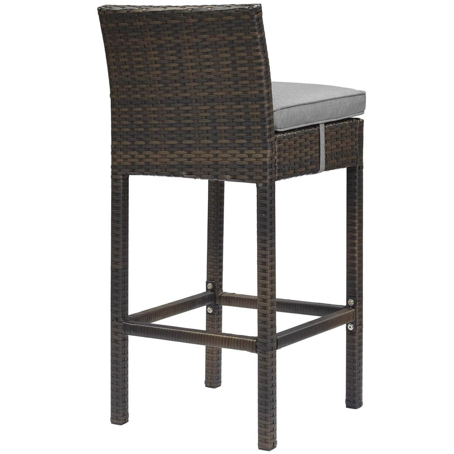 home office desk chairs | CasaFoyer Conduit Outdoor Patio Bar Stool | Stylish & Durable Wicker Rattan Design | Weatherproof & Comfortable | Perfect for Outdoor Dining & Entertaining | casafoyer.myshopify.com