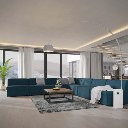 kitchen and dining room sets | CasaFoyer Mingle Modular Sectional Sofa Set | Ultimate Comfort & Versatile Design | Blue | casafoyer.myshopify.com