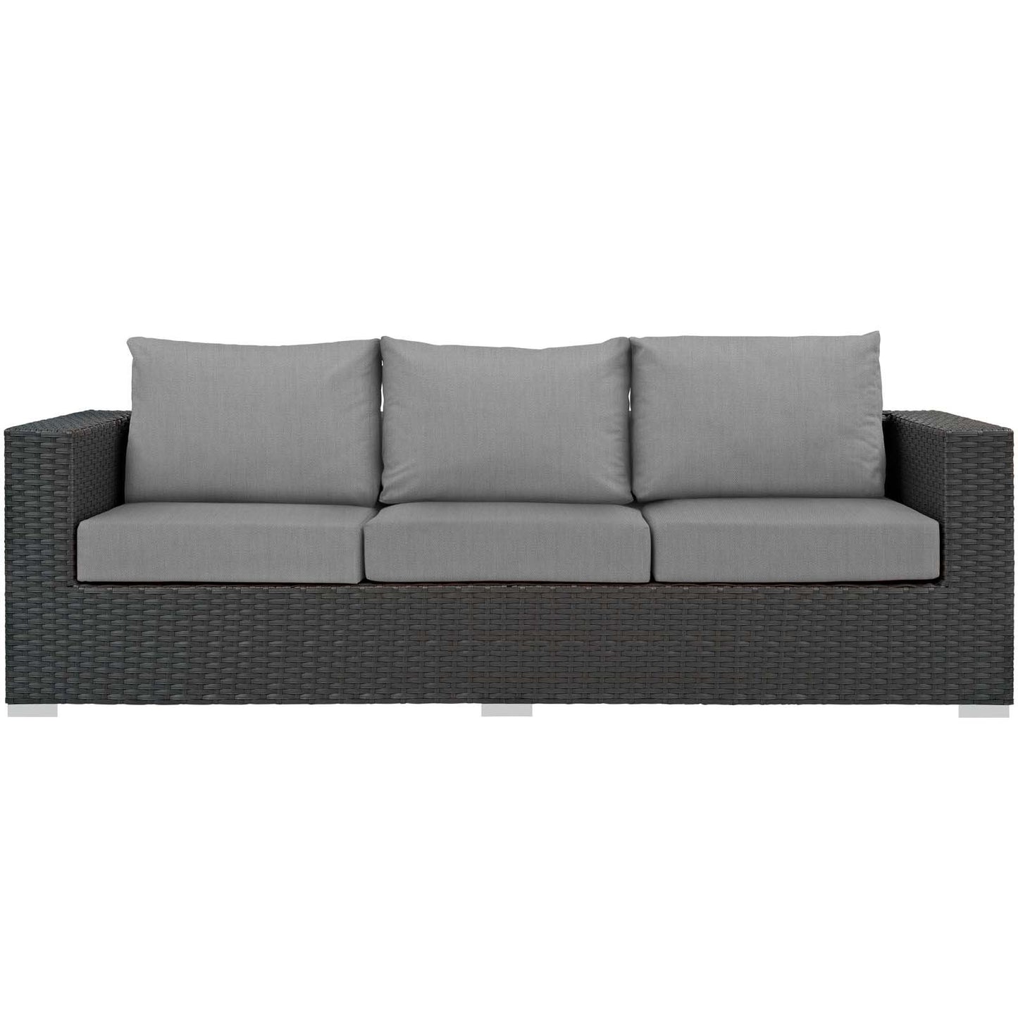 Patio Furniture Sets | Sojourn Outdoor Patio Sofa | Sturdy & Versatile Seating | Sunbrella Cushions | UV Protection | Aluminum Frame | Ideal for Patio, Backyard, Poolside | casafoyer.myshopify.com