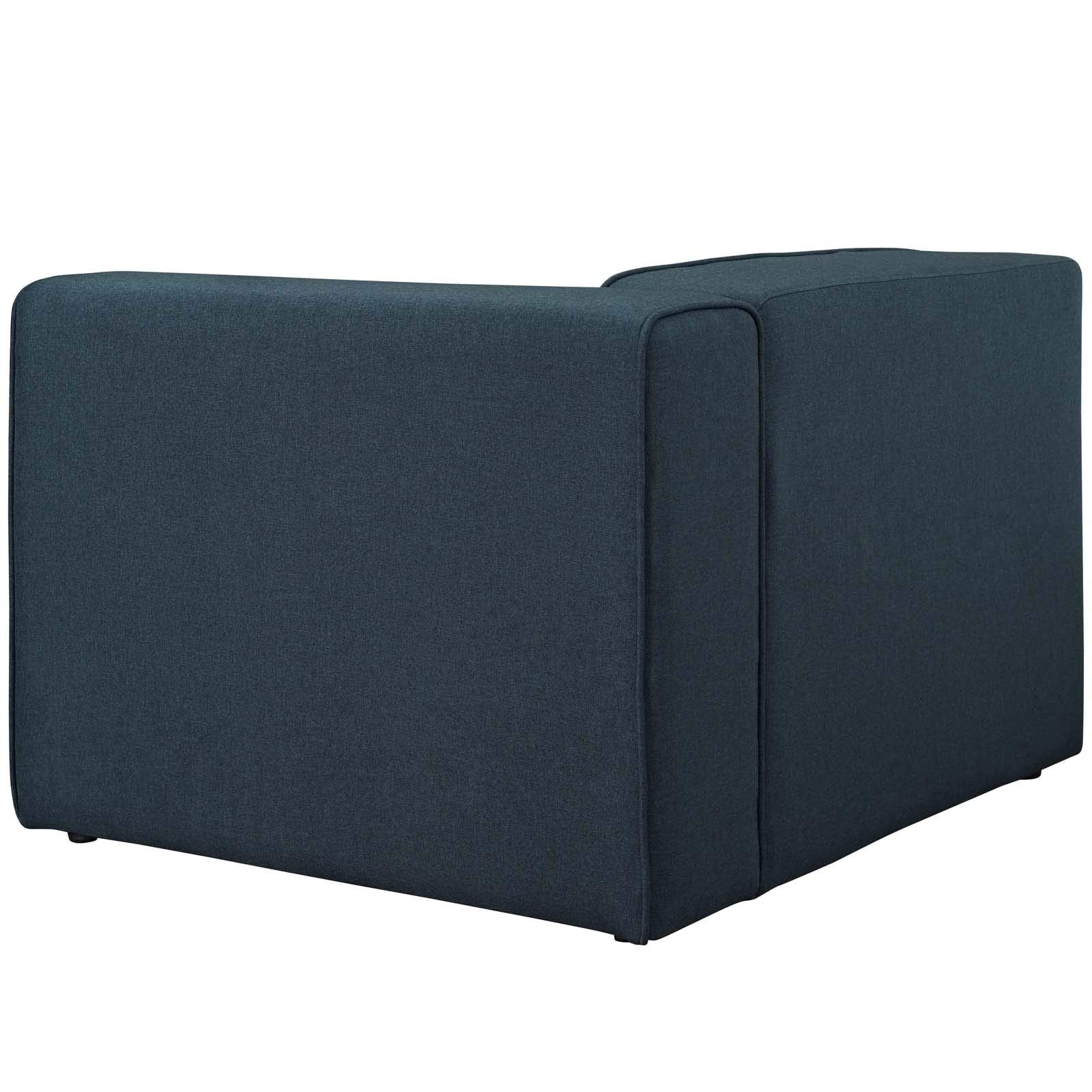 home office desk chairs | CasaFoyer Mingle Modular Sectional Armchair | Comfortable & Stylish Seating | Clutter-Free Space | Plush Foam Padding | Customizable | Polyester Fabric | Durable Plastic Legs | Ideal for Contemporary Living | Blue | casafoyer.myshopify.com