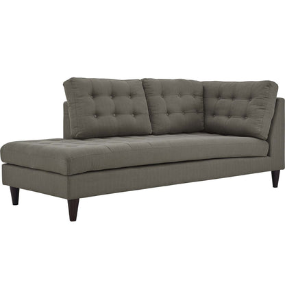 sofas | CasaFoyer Empress Chaise | Elegant Design | Tufted Buttons | Luxurious Cushions | Sturdy Wooden Legs | Complete Furnishings | casafoyer.myshopify.com