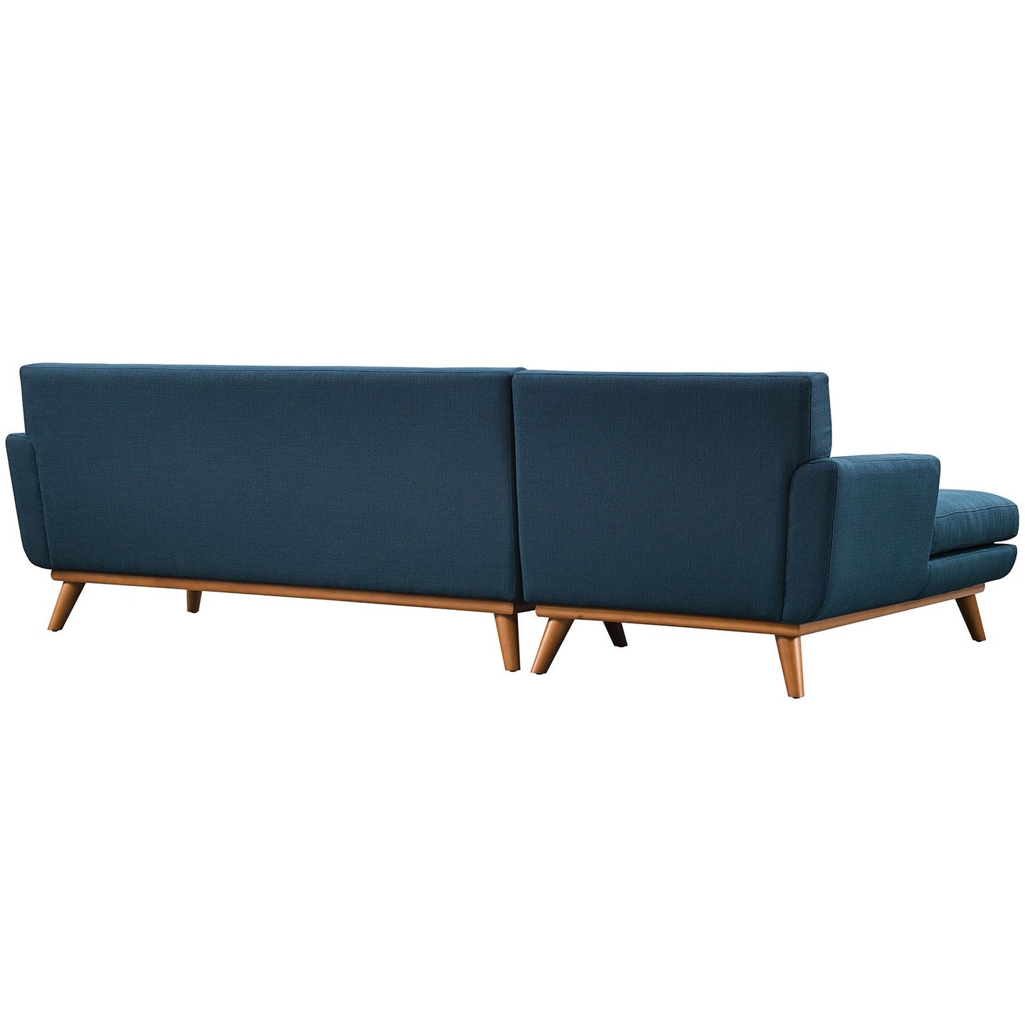 sofas | CasaFoyer Engage Living Room Set | Gently Curved Design | Dual Cushions | Stylish Upholstery with Button Detailing | Sturdy Frame | Rubberwood Legs | Includes Left-Arm Chaise & Right-Arm Loveseat | casafoyer.myshopify.com
