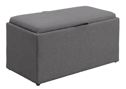 Sofa & chair Sets | Designs4Comfort Sheridan Storage Bench | Reversible Tray | 2 Side Ottomans | Ample Storage | Comfortable Seating | Hardwood Serving Trays | Functional & Stylish | casafoyer.myshopify.com