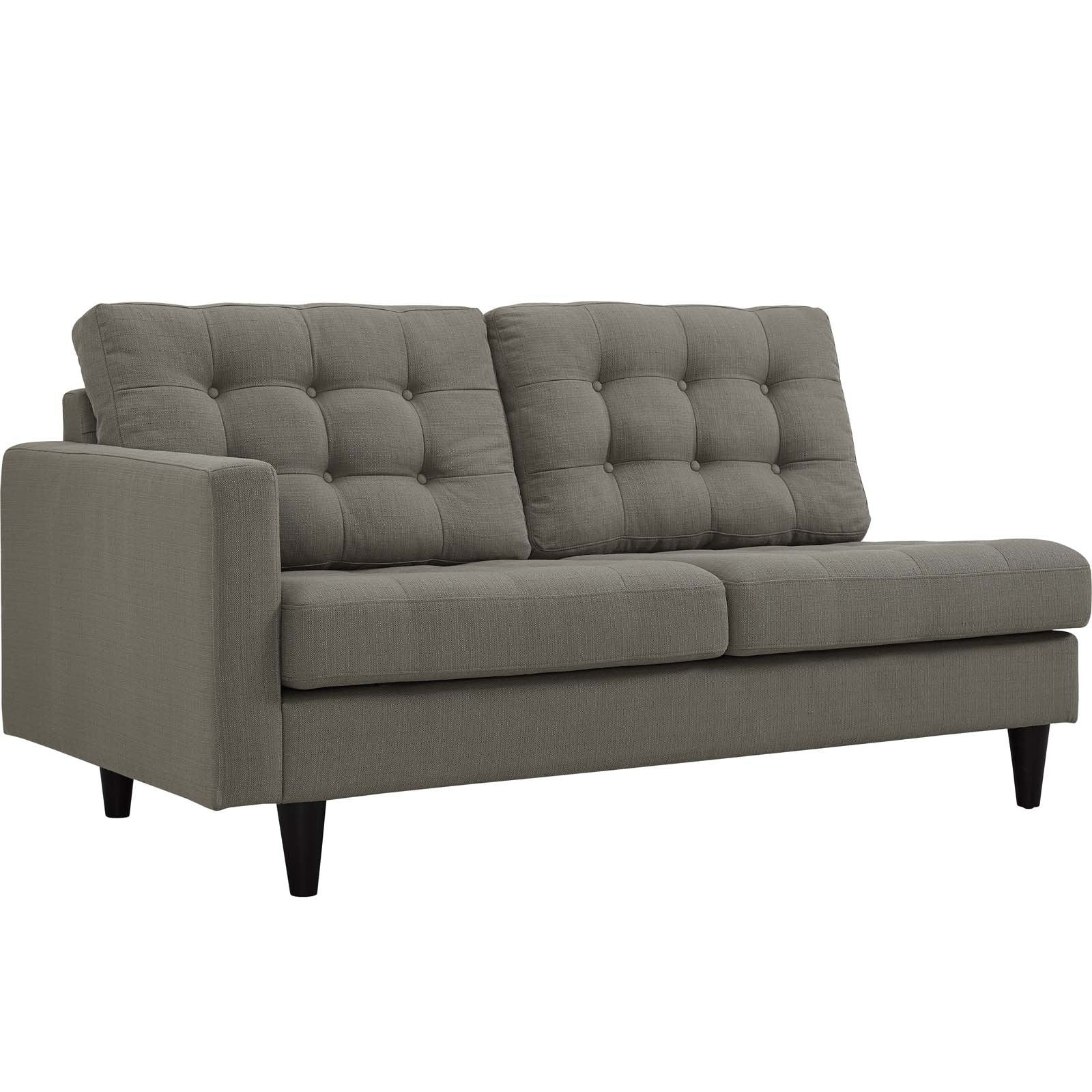 sofas | CasaFoyer Empress Left-Facing Loveseat | Exquisite Design | Tufted Buttons | Luxurious Cushions | Elegant Armrests | Solid Wood Legs | High-Quality Fabric | casafoyer.myshopify.com