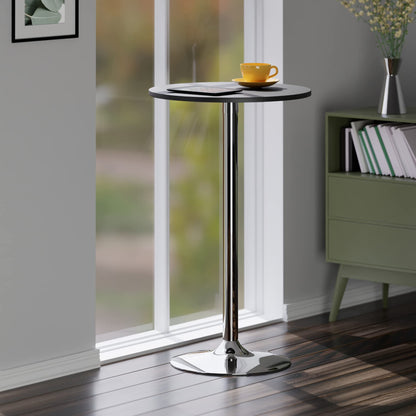 bar tables | Ergode  Wood Spectrum Pub Table | Stylish & Compact 24 Round | Durable Wood Composite Top | Sleek Steel Pedestal Base | Easy Assembly & Manufacturer Warranty | Pair with Wood Spectrum Swivel Stools | casafoyer.myshopify.com