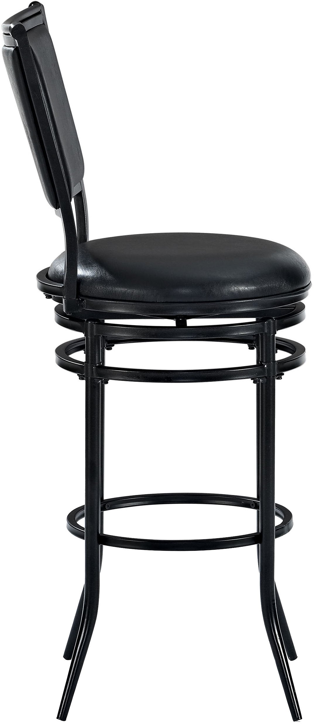 STOOL_SEATING | CasaFoyer Furniture | Rachel Swivel Bar Stool | Upholstered Seat Cushion | Modern Design | Steel Construction | casafoyer.myshopify.com