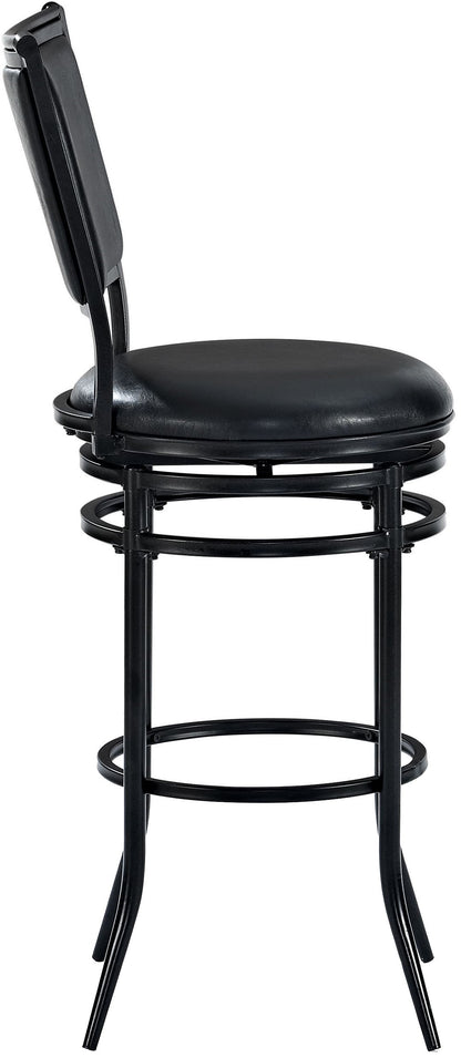 STOOL_SEATING | CasaFoyer Furniture | Rachel Swivel Bar Stool | Upholstered Seat Cushion | Modern Design | Steel Construction | casafoyer.myshopify.com