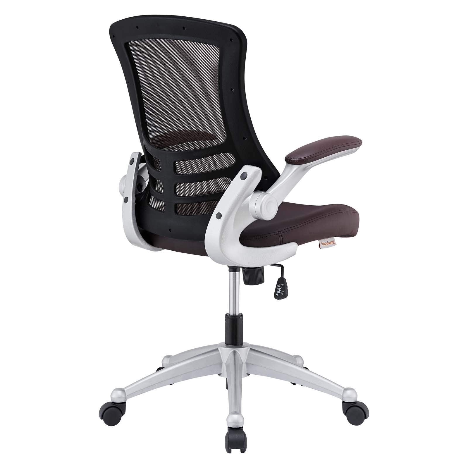 home office desk chairs | CasaFoyer Attainment Office Chair | Ergonomic Design | Breathable Mesh Back | Lumbar Support | Flip-Up Arms | Padded Waterfall Seat | Black | casafoyer.myshopify.com