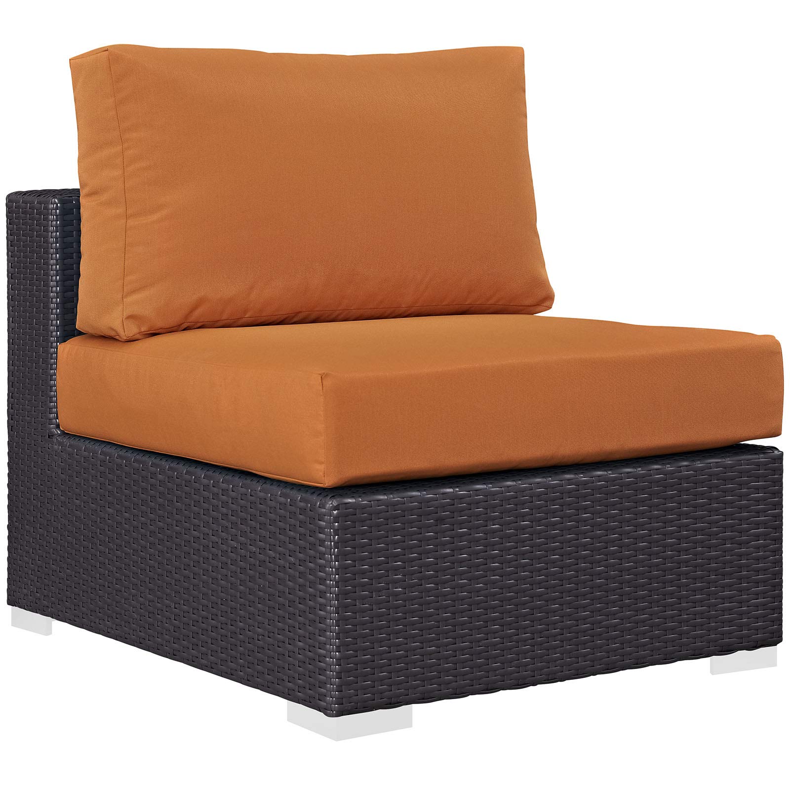 kitchen and dining room sets | CasaFoyer Convene Outdoor Sectional Set | Synthetic Rattan | Aluminum Frame | All-Weather Cushions | Patio Sofa, Coffee Table, Ottoman, Corner Chairs | casafoyer.myshopify.com