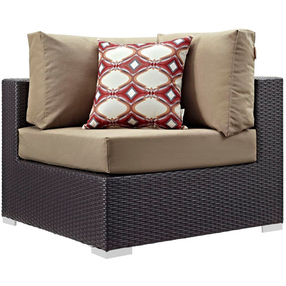 kitchen and dining room sets | CasaFoyer Convene Outdoor Sectional Set | Durable Rattan Weave | Weather-Resistant Cushions | 8-Piece Patio Furniture | casafoyer.myshopify.com