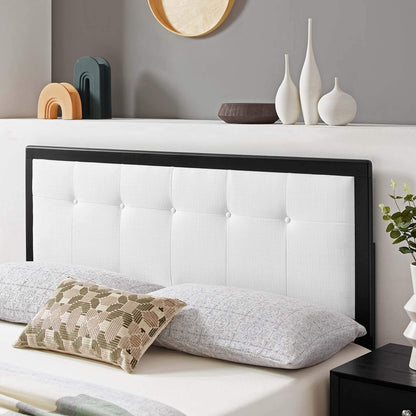 Bed | CasaFoyer Draper Tufted Wood Full Headboard | Sleek & Timeless Design | Mid-Century Inspired | Button Tufted Pattern | Versatile & Complements Any Decor | Durable Construction | Customizable | Assembly Required | casafoyer.myshopify.com
